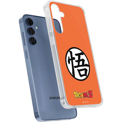 Dragon Ball Z Goku Iconic Kanji Symbol Galaxy A35 5G Clear Case